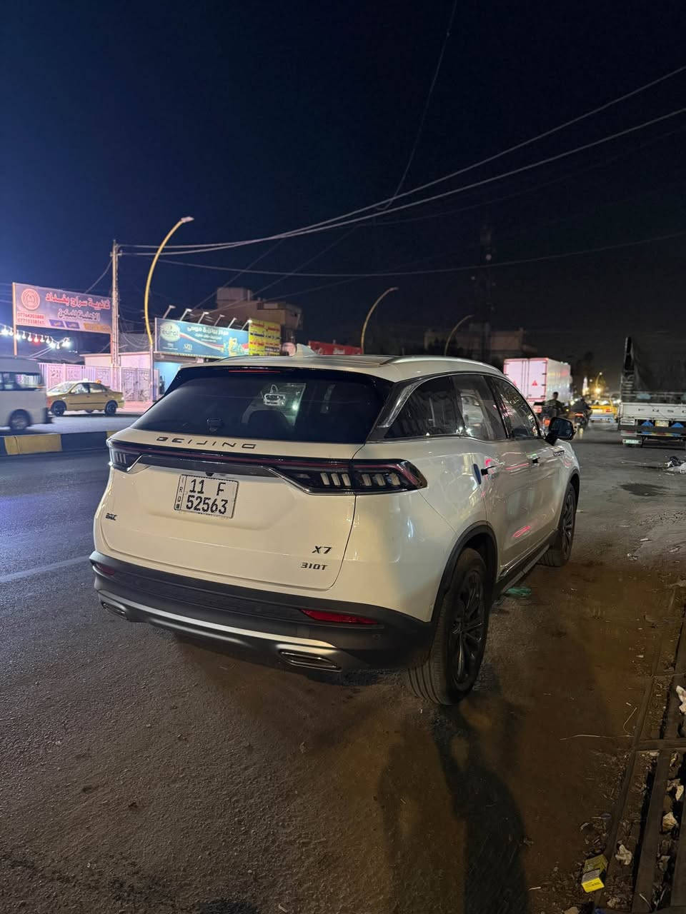 بايك X7 موديل 2025فول مواصفات 
زيرو ماشيه 7 الاف 
مستعجل ع بيع 28  وبيها مجال
السياره خير من  الله بس عندي بناء
***********
أداء ياباني وألماني موثوق

ناقل حركة 7 سرعات من شركة AISIN اليابانية

نظام تعليق من شركة BOSCH الألمانية لثبات عالي

ضمان 6 سنوات على ناقل الحركة (القير)

🛡️ أمان ومتانة بتقنيات عالمية

هيكل صلب بنسبة فولاذ 70% بتقنيات Mercedes-Benz

رادار تفاعلي ومثبت سرعة ذكي

تحديد مسار وتحذير نقاط عمياء

كاميرات 360° مع داش كام تسجيل رحلات مثبت مسبقاً

تحذير التصادم ومانع الانزلاق

👑 رفاهية الدرجة الأولى

داخلية جلد فاخرة

مقاعد تبريد وتدفئة وتدفئة للمقود

كرسي سائق كهربائي مع ذاكرة لوضعيات القيادة

إضاءة محيطية Ambient Light وإضاءات ترحيبية

صندوق خلفي كهربائي

سايد بريك كهربائي مع Auto Hold

سيارة تجمع بين الفخامة والأمان والتقنيات الحديثة والثبات العالي بغداد, العراق
