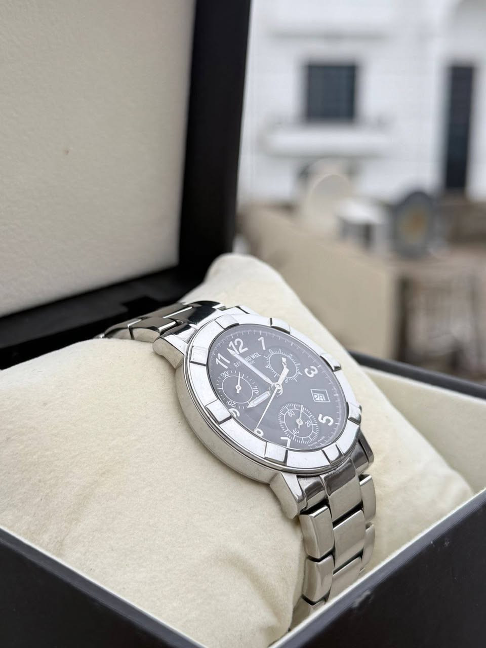 رايمند ويل سويسري وكاله اصليه بدون علبه
نظافه ممتازه سعر ٢٠٠$ قفل قفل بدون عموله


**إذا كنت صاحب هذا الإعلان وتريد حذفه لأي سبب، رجاءا أرسل رسالة إلى الدعم الفني**