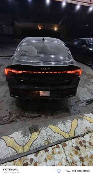 سلام عليكم كيا  k5 جيتي لاين 
الموديل 2024 
 المحرك 1600 تيربو 
بصمة وتشغيل عن بعد 
تدفئة مقاعد 
شاشة كبيرة 
معقد السائق كهرباء 
راداد مامي وجانبي 
لايت 3عدسة  لد 
بك لايت لد 
الممشى43.000 km 
 حادث خلفي جاملغ خلفي يمين وجنطة  
بجم كبس  ممفتوح بيه برغي السيارة رقم فحص منفيس باسمي 
دخول جديد  السيارة السعر  168 بيه مجال بسيط وسعرها جدا مناسب  ***********   متوفر نت 24  ساعة  مكاني بغداد حي الإعلام
