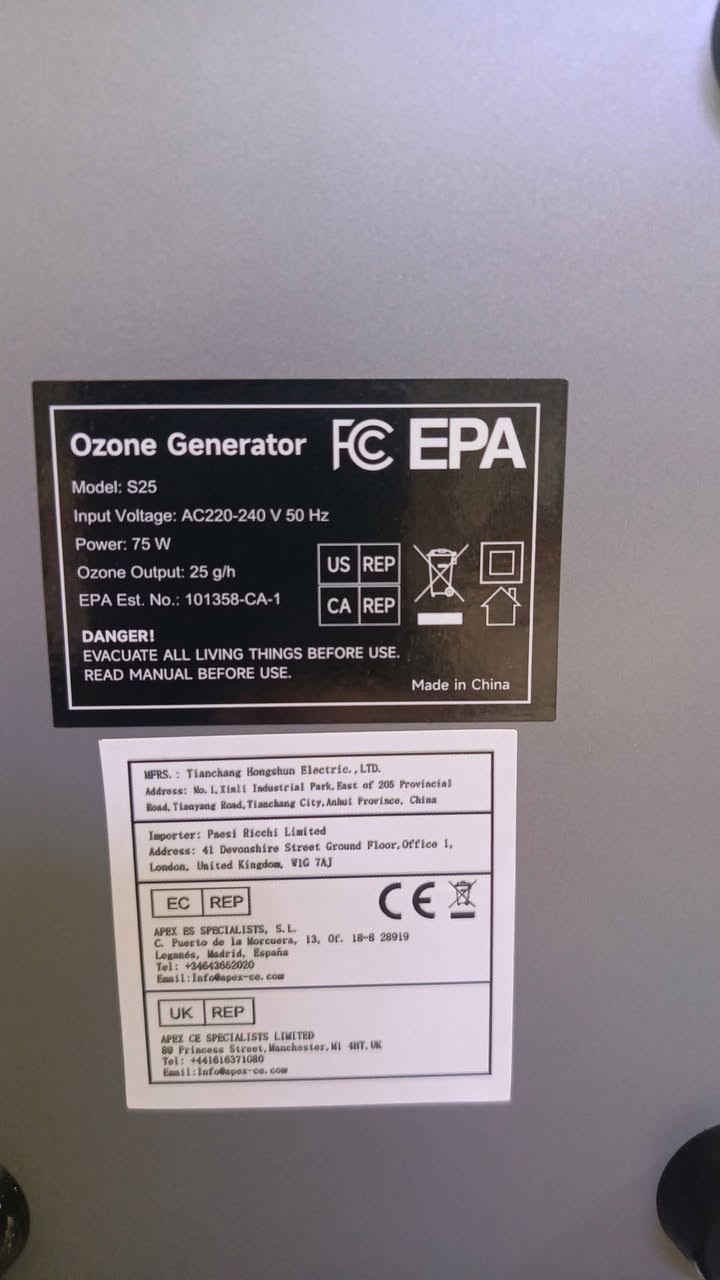 مولد الاوزون.. سعر 800 الف


**إذا كنت صاحب هذا الإعلان وتريد حذفه لأي سبب، رجاءا أرسل رسالة إلى الدعم الفني**