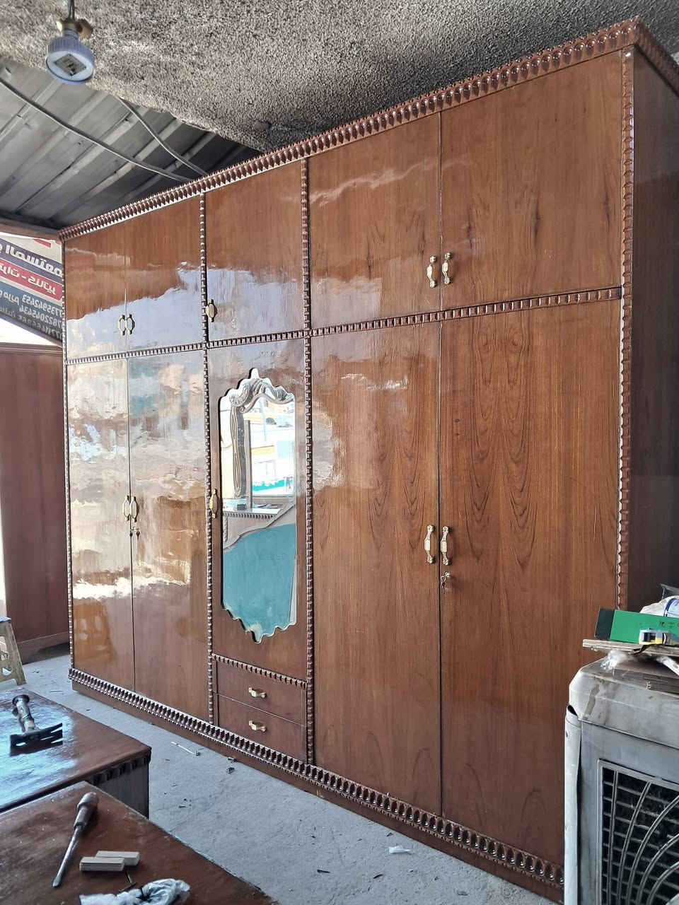 عرض خاص غرفه نوم 650الف فقط مستعمله تسكام فول عرض الباب 60استندر 5 ابواب وملحق غرفه حلوه ومرتبه اي استفسار خاص او الاتصال ***********
***********واتساب 

بالعافيه عل ياخذها
