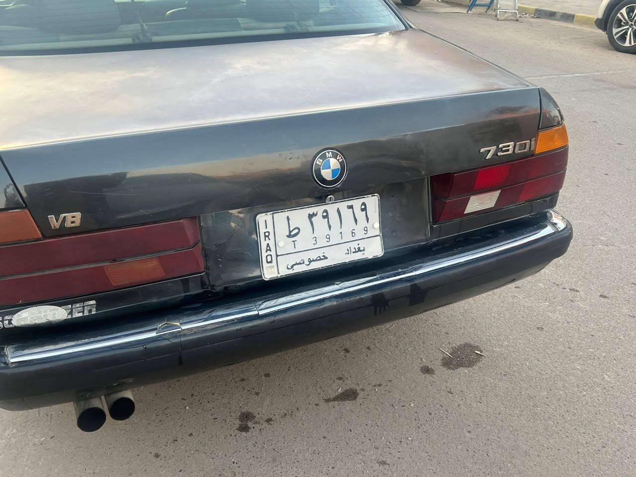 للبيع بي ام دبليوموديل ٩٣ حجم ٧٣٠ ثمانيه سلندر اصل بليته وسنويه كير ومحرك جدد شرط لا تبخير ولا تنقيص تبريد دواخل جديده جام شغال ٤ دبل ايرباك بدون حادث بلاديه بيه جراد صندوك وقماره تخم تاير ويل خليه قبل اسبوع جدد حداديه جديده رقم بغداد مشروع وطني شرط التحويل مكاني بغداد السعر ٤٦ $للاستفسار /***********
