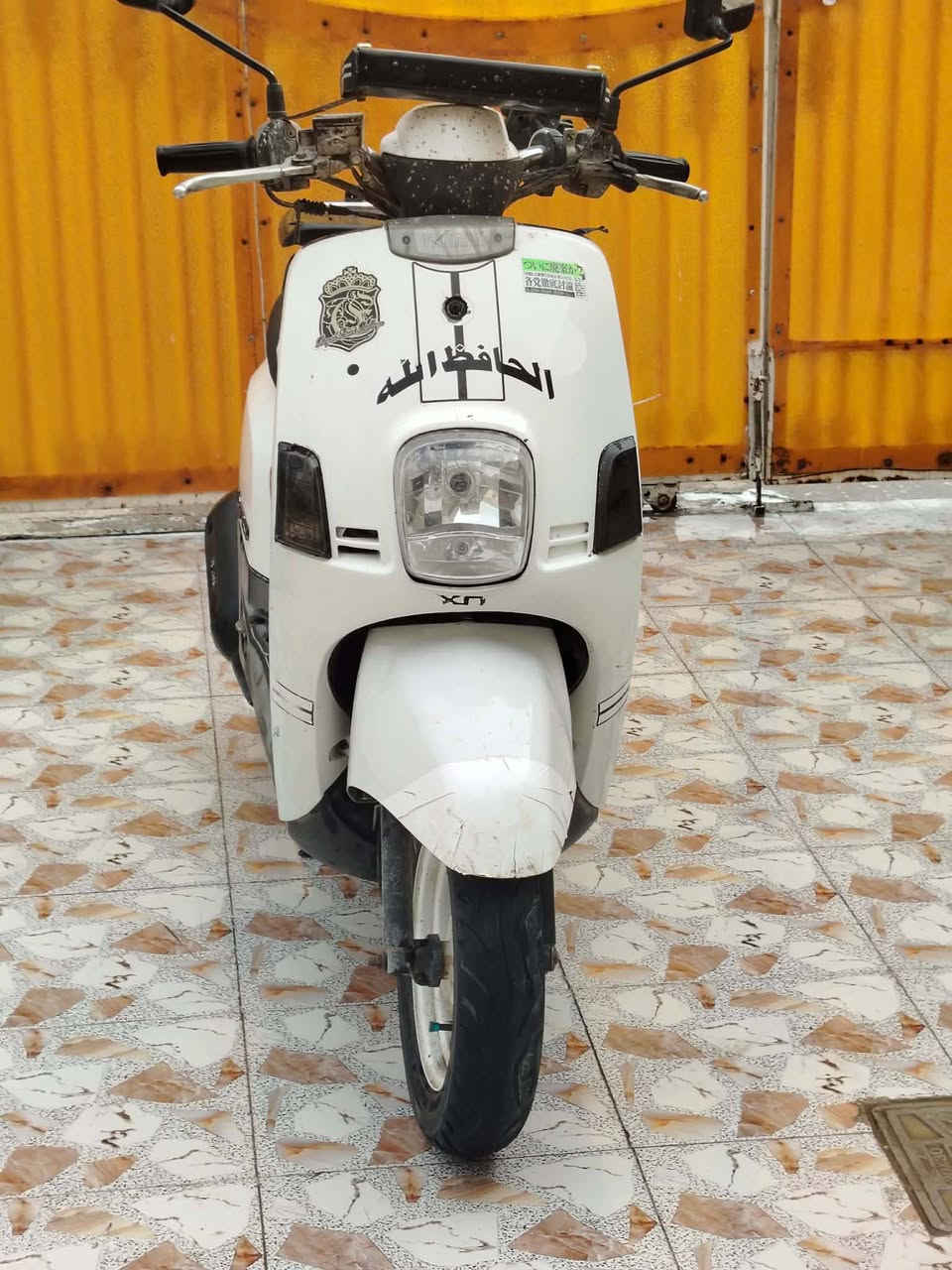 مكلف بنشر 
 سلام عليكم دراجه بوليس رمبه للبيع دراجه نضيفه مابيه اي شي دراجه كامل من كلشي السعر 650 اتصال على الرقم ***********
