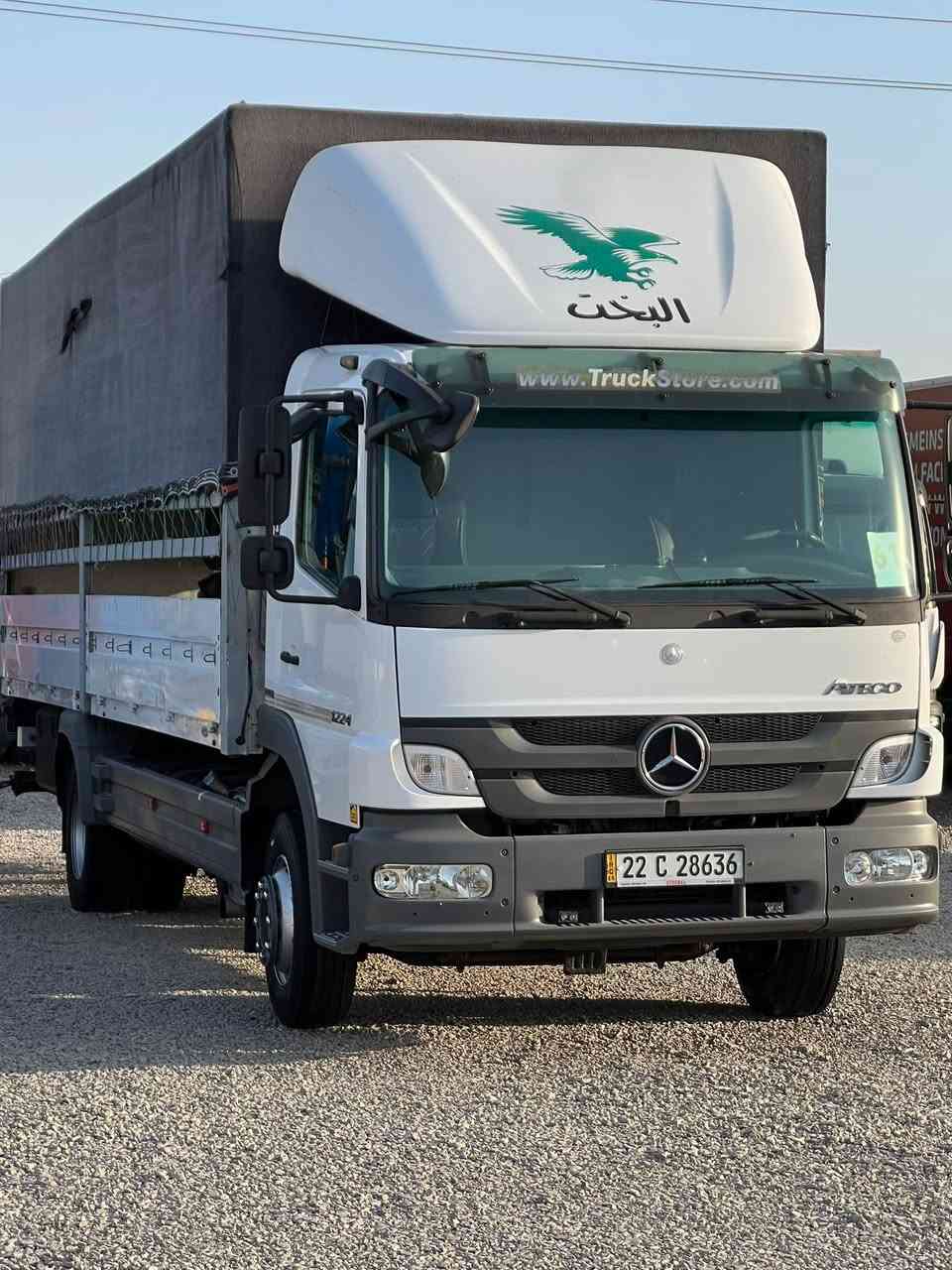 ATEGO لبيع
موديل 2012
حجم1224
فول مواصفات 
مكان سليمانية 
***********
