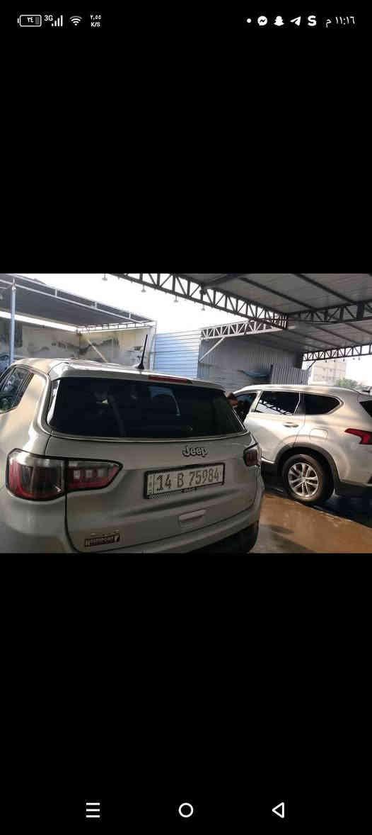 السلام عليكم جيب كومباس موديل 2024 للبيع كتاب شهداء السعر 155 بها مجال بيع مستعجل حادثها دعاميه فقط مقفول من الصبغ سياره حلوه جديده دخول جديد ***********
