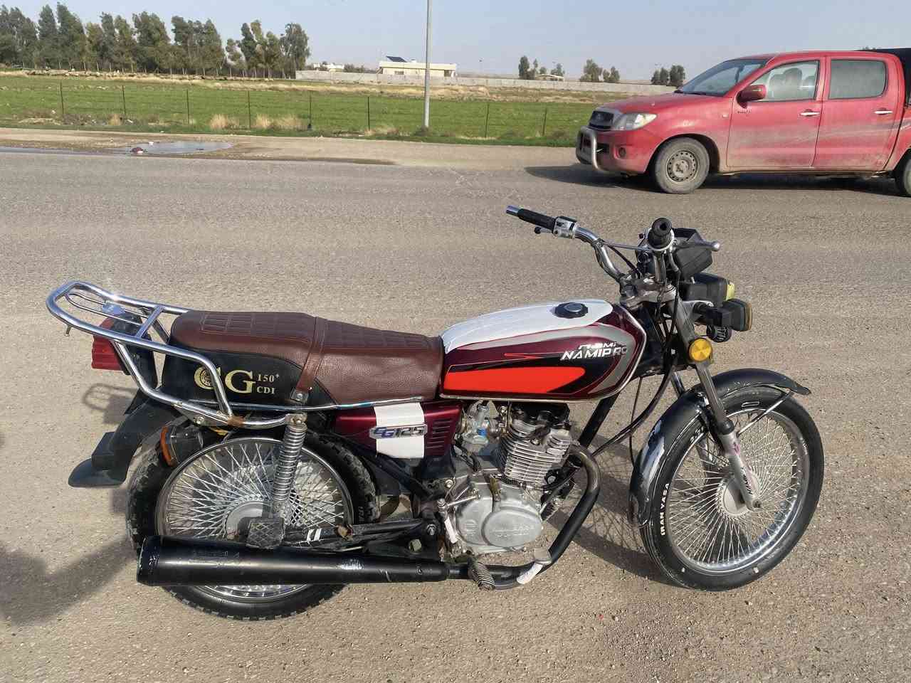 سلام عليكم نامي برو 4 گير موديل 2020 نضافه فول تانكي كشن تايرات كابريتر كله جديد سعر 425 قفل عنوان خانقين ***********
