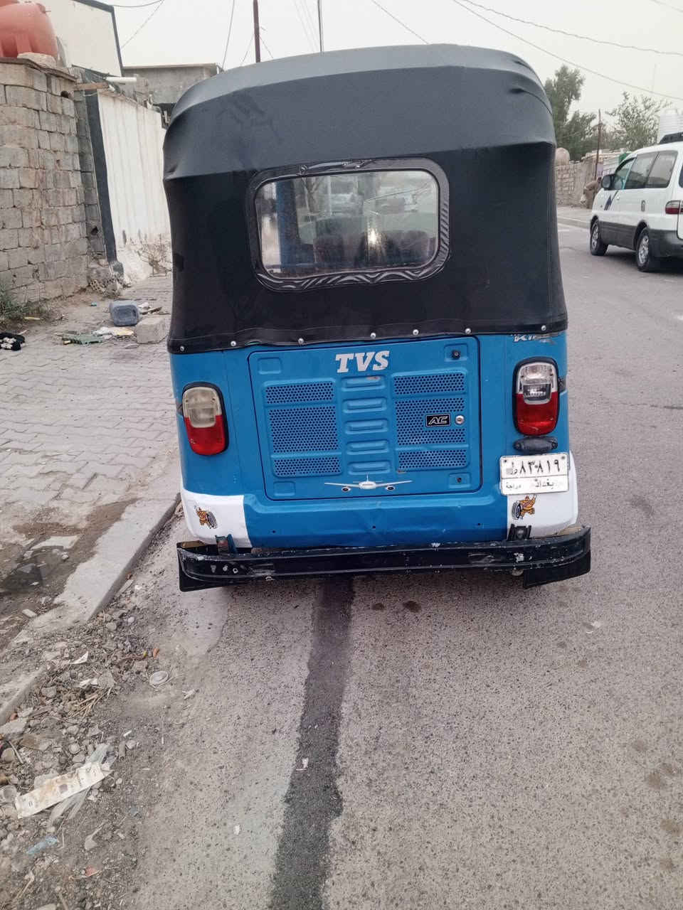 السلام عليكم تكتك تي في اس موديل  2020 رقم بغداد تحويل ثاني يوم مكينه كير اكسن مكفولات تخم تاير كهربايات  كلها شغاله  لا صبق ولا معجون السعر  السعر 5200 وبيها مجال بصيط ‏‪***********‬‏
