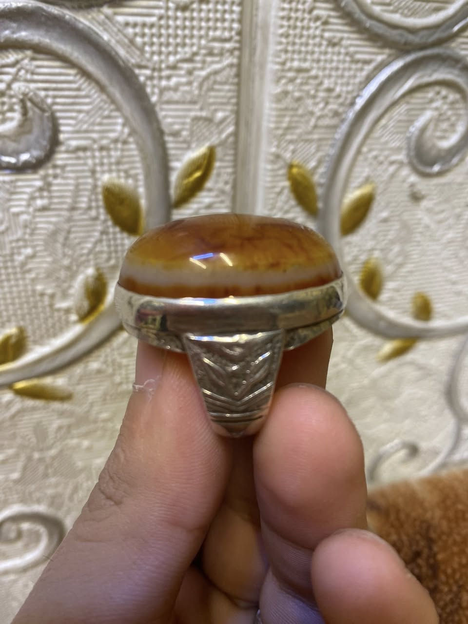 سلام عليكم جزع يماني مال ملاكط من النوادر الجزع العنوان مدينة الصدر رقم ***********السعر 75
