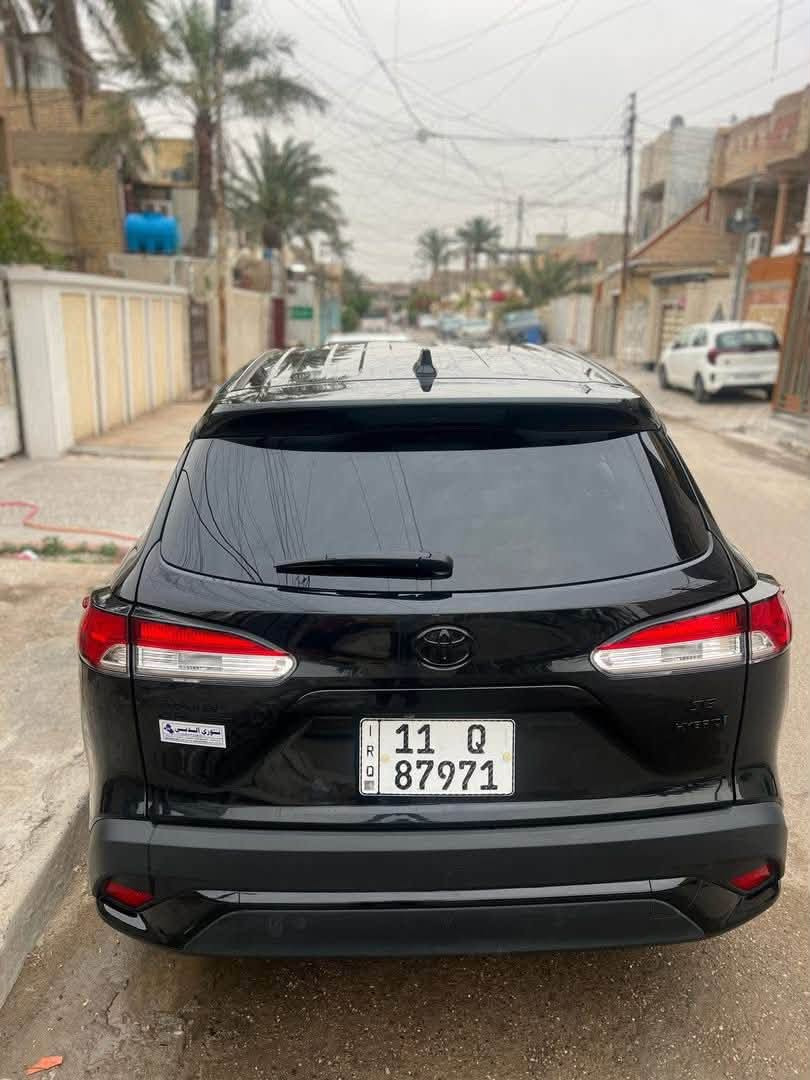 كورلا كروس 2023 بلاك ادشن
للبيع او الامراوس 
امريكيه بدون صبغ فقط بارد حافه البنيد 
وحافه الجوملغ بدون ايرباك 
مواصفات فول عدى الفتحه
كشنات ستيرن تدفئه 
موديل 2023 
ماشيه 63 كيلو 
3 انضمه قياده 
هايبرد
تبريد قطعتين
رادارات انامي وجانبي
 اشاره بل مري
تحديد مسار 
قياده ذاتيه 
اوتو هولد 
سايد بريك كهربائي
دخول ذكي لايت زنون
4 منافد تايبسي 
شاشه تدعم كار بلي
السياره جديده ع ايدي تبريد كير مكينه تايرات صدر امامي خلفي كله جديد 
***********
152
