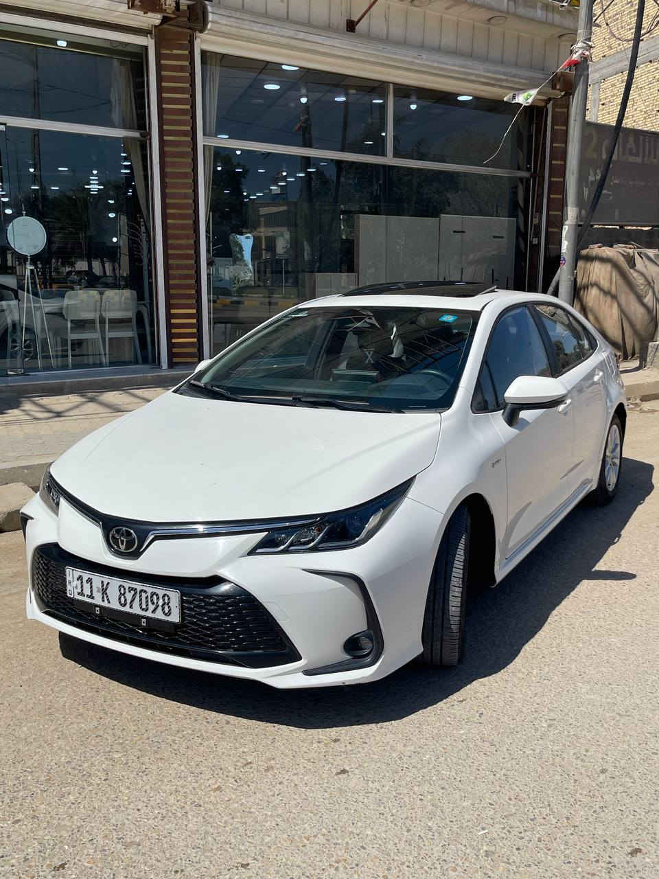 #للبيع كورلا هايبرد 2025
كفاله عامه السونار مرفق بالمنشور 
ماشيه 10,000
رقم بغداد 
الشكل الخليجي 
السعر 155 وبي مجال
***********
