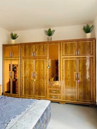 غرف نوم ملكي • خشب جودة عالية • الموصل الجانب الايمن