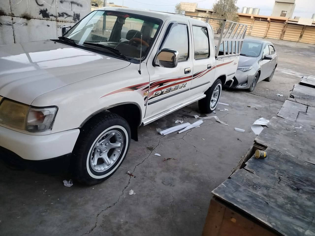 سلام عليكم دير البيع موديل
2006رقم ديالى سنوية27مكان ديالى

رقم هاتف ***********
