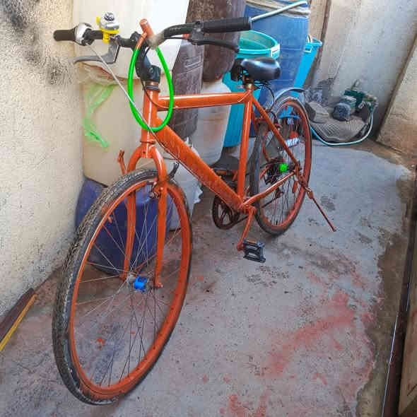 السلام عليكم بايسكل رياضي للبيع ويا اثنين مساطر لون اخضر ولون ازرق سعر 40 او مراوس مكاني ديال بعقوبة للاستفسار هذا الرقم ‏‪***********‬‏ شعندك نزل بتعليقات
