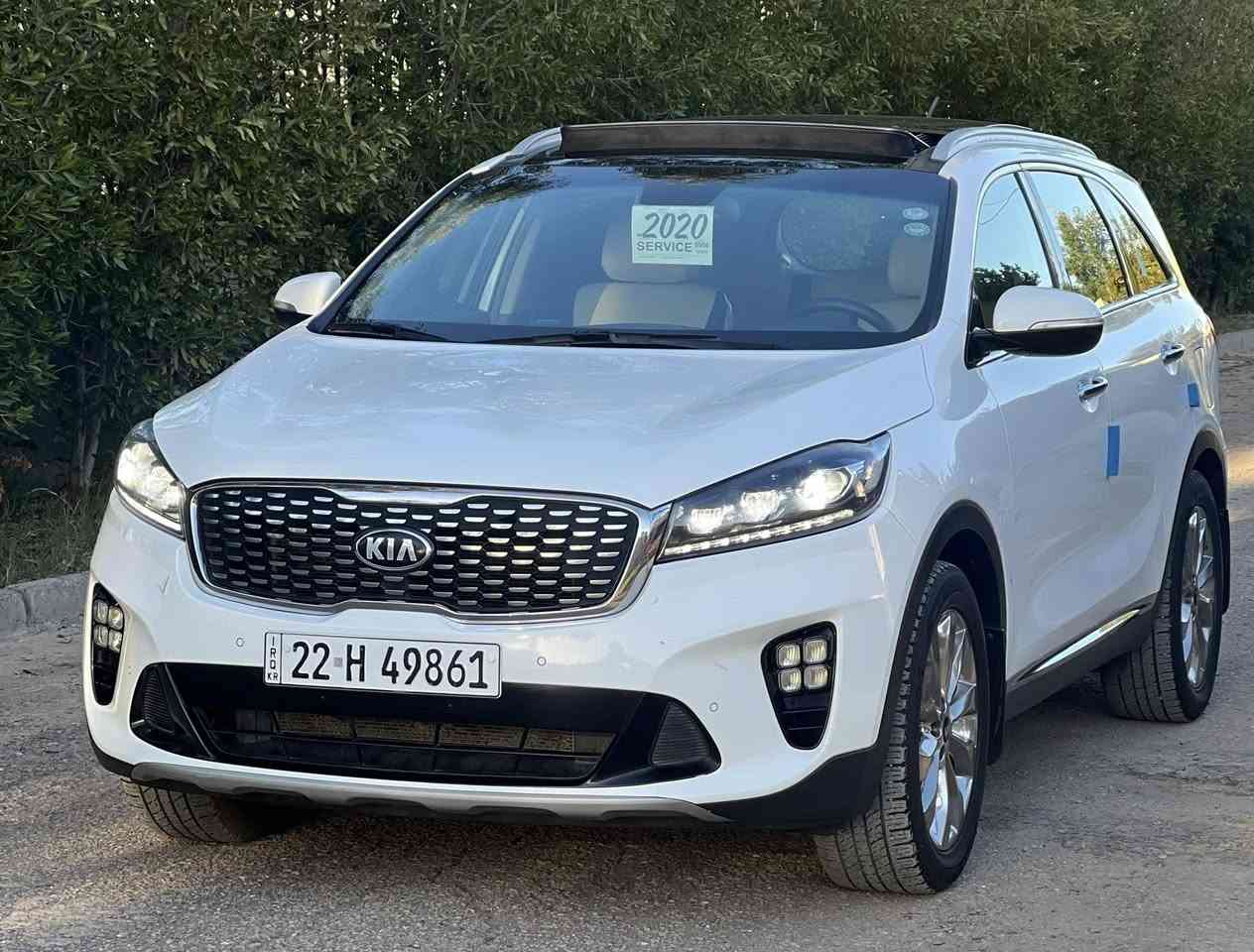 سلام عليكم 
سورنتو 2019رقم أربيل دولي 
سياره مكفوله كفاله عامه ع وضع الشركه 
السياره فول موصفات محرك 6vكفاله عامه 
الموصفات 
بصمه+فتحه ثلاث طكات
كشنات كهرباء +كشنات جلد 
لد نهاري +لدات زنون 
ماشيه 112الف حقيقي 
كشافات خلفيه
سايد بريك بصمه 
جنطه كهرباء تفتح عند الاقتراب
سياره ع وضع الشركه كفاله حتى من البارد والرصعه

السعر245وبيها مجال 
الموقع /صلاح الدين بلد يثرب 
***********
