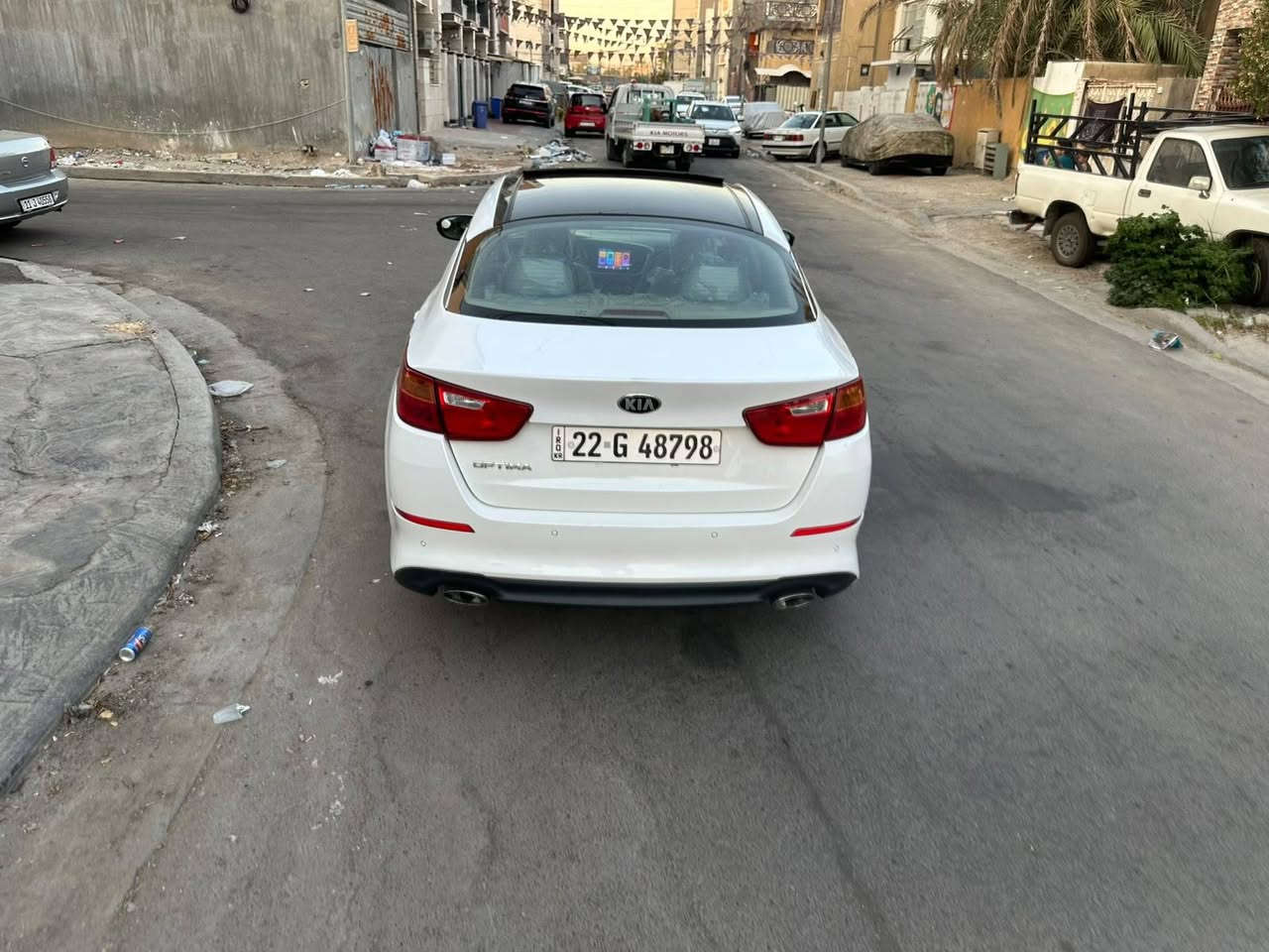 سلام عليكم شباب عندي كيه اوبتيما 2016 خليجي محرك 2400 دوش مال الدوليه VIB فول الفول بصمه بانوراما تبريد قطعتين شاشه جبيره اندرويد رقم أربيل دولي سنويه َرقم جديد تحويل وكاله حاظر حساسات أمامي وخلفي *********** بغداد, العراق
