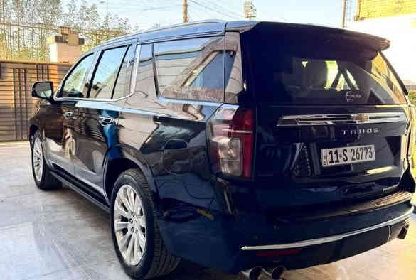 تاهو 2023 بريمير فول مواصفات (خـليـجـي)
‏‎ لون اسود وكالة المنصور بعدها بالضمان ماشيه 34 الف كيلو
مغلفه PPF بالكامل مكفوله من كلشي بيها فقط رصعتين بالجاملغ الخلفي

💎 ســعــر ✅ ::  الــرد تلقائي 📮

مواصفات:
‏‎داتا شو 
‏‎رادار جانبي Blind Spot
‏‎رادار امامي مانع تصادم 
‏‎رادار خلفي مانع تصادم
‏‎خمس كامرات 
‏‎كشنات تبريد تدفئه خزن وكهرباء 
‏‎كشن رجاج تحذير 
‏‎جنطه كهرباء 
‏‎شاشات خلفيه 
‏‎ستيرن كهرباء 
‏‎بانوراما
‏‎كيجات شاشة الكتروني 
‏‎دوسات كهرباء  
‏‎فور ويل 
‏‎جكات
‏‎شاحن واير ليس
ثلاجه
رقم بغداد جديد
‏‎محرك ٨ سلندر ٥٣٠٠
‏‎كير ١٠ نمر 
‏‎مكفوله بشرط الفحص حتى الدعاميات
‏‎بدون تبديل بدون صبغ بدون رمل  
‏‎مكان السياره بغداد شارع فلسطين

رقم الهاتف للتواصل  ***********
