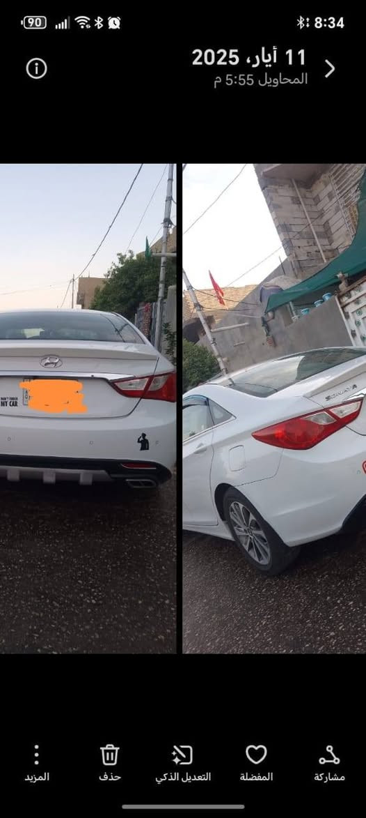 سلام عليكم سوناتا للبيع موديل2013 خليجي لون ابيض محرك2400 دوش مفتوح كير مكفول سياره بيه3قطع صبغ بنيد و جاملق و دعاميه سياره مال جناي عليه تخم تاير جديد  تبريد🥶 تدفئه كله شغال  ويل كب فراشه شاشه لمس تحكمات ستيرن رقم سياره كربلاء ب سمي سعر125وبي مجال  مكاني بابل ***********
