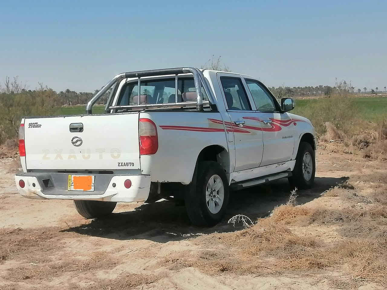 اعلان بيع،للبيع سياره بيكب نوع زد اكس اوتو،فئة گراند تايگر،موديل 2019 ،رقم قادسيه،السياره بحاله ممتازه من ناحية  المحرك والگير والحداديه، تبريد شغال ثلج،مطلوب 100 ورقه  وبيها مجال،للٱستفسار التواصل على الخاص او على الرقم ***********
