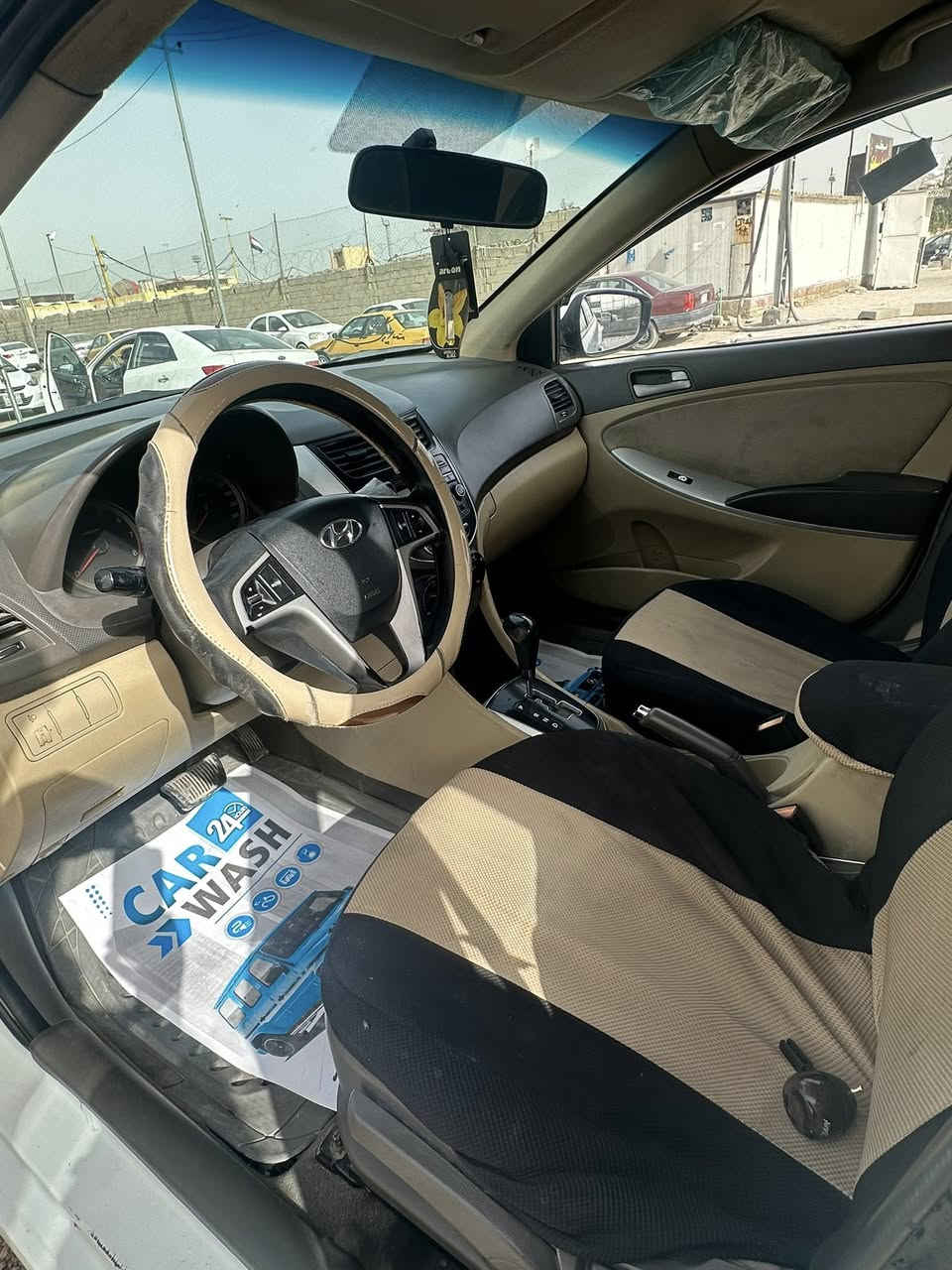 سلام عليكم اكسنت موديل 14محرك 1600صبغ قطعه ونص سنويه لل28مداور نجف ***********مكانه نجف سعر٩٥
