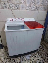 غسالة اخت الجديد ميديا ١٦كيلو برغي مامفتوح بيه بلادي شركه فقط  باب الغ...