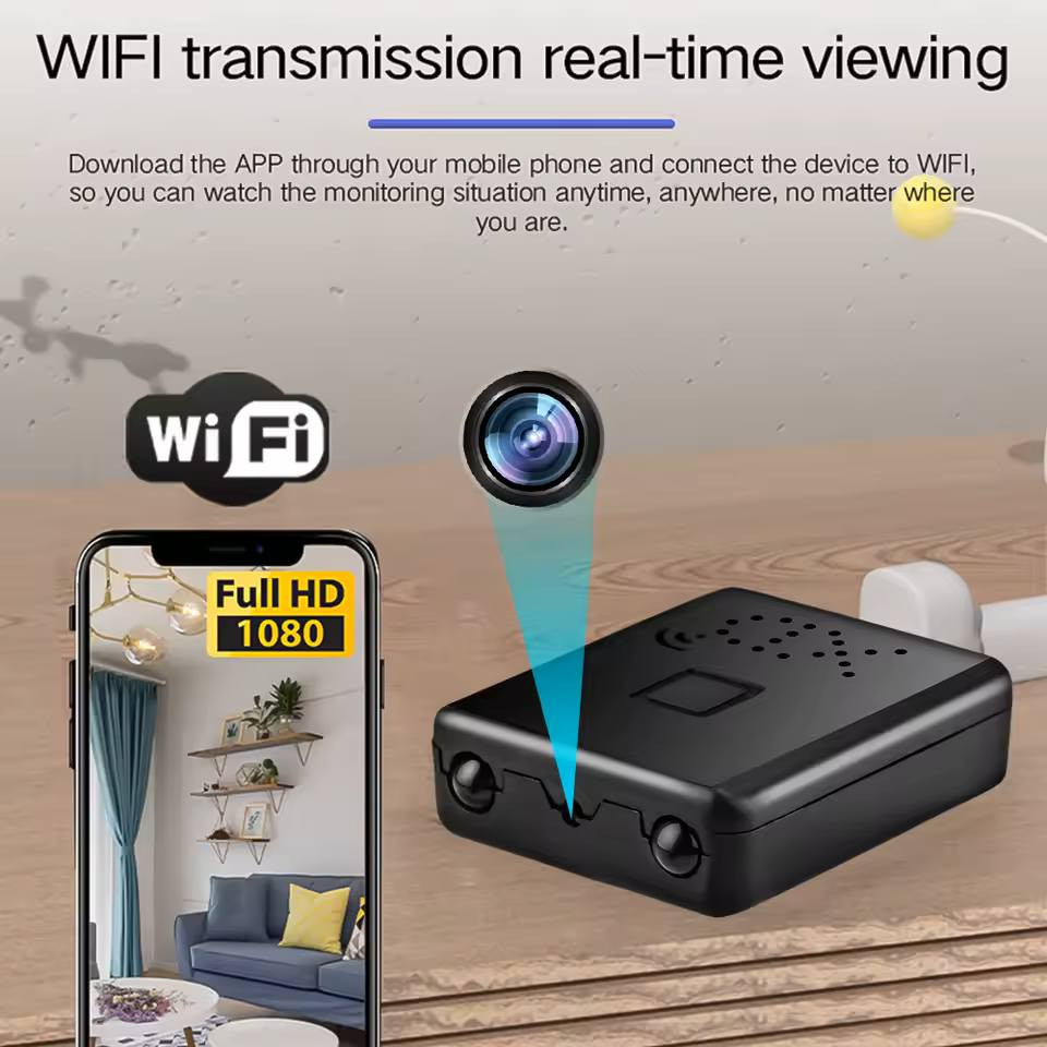 هذه المجموعة هي كاميرا مراقبة صغيرة XD WiFi.تأتي الكاميرا بدقة تصل إلى 1080P Full HD وتدعم الاتصال بالواي فاي (WiFi) للمراقبة عن بعد عبر تطبيق الهاتف.تتضمن الميزات رؤية ليلية باستخدام الأشعة تحت الحمراء وخاصية كشف الحركة لإرسال تنبيهات.يمكن للكاميرا التسجيل على بطاقة ذاكرة Micro SD (تصل سعتها عادة إلى 32 جيجابايت أو أكثر حسب الموديل).تشتمل المجموعة على الكاميرا نفسها، كابل شحن USB، قارئ بطاقة ذاكرة، ودليل مستخدم.


**إذا كنت صاحب هذا الإعلان وتريد حذفه لأي سبب، رجاءا أرسل رسالة إلى الدعم الفني**