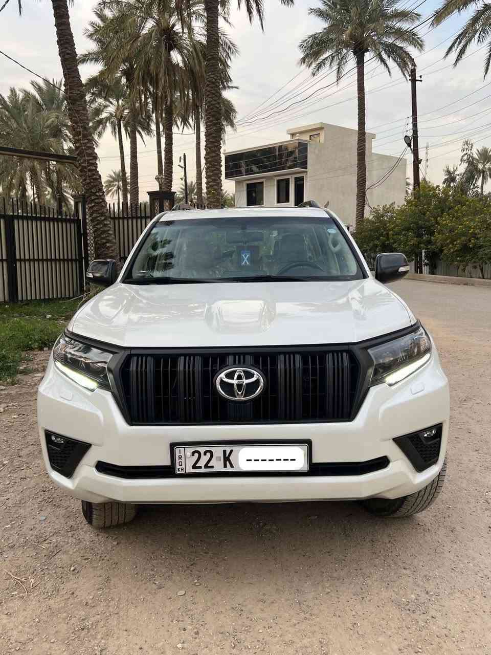 تويوتا برادو 2023 Txs مدنايت
السياره مكفوله كفاله عامه من التبديل 

والصبغ والبارد

رقم اربيل الجديد 

مواصفاتها : 

-سلايت قماره

-مثبت سرعة

-حساس خلفي

-كاميره خلفي

- دبل تانكي ١٥٠ لتر 

- اشارات بالمرآة

- كشافات ضباب

-كراسي جلد اصلي 

-كراسي كهربائيه 2

-شاشه اصلية 

-حساس تاير   

-مانع انزلاق

-اربع جام اوتو

-لايت زنون ناصي ***وعالي

-زراك لايت 

-هوك خلفي 

-شاحن وايرليس 

-بصمات اثنين 

-تكم ارضيه ليزري 

-تحكمات فول ستيرن 

-مري جانبي كهربائي (شفط)

-تشغيل عن بعد *

-عدة طوارئ

 - داخل بيجي

-شاشة ملاحة باللمس

- كاميرا خلفية 

- بلوتوث

- منفذ AUX & USB

محرك 6 سلندر 

اضائه داخليه

السعر 460 $

العنوان بغداد الكاظميه / ***********
