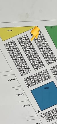 #رقم_القطعة 14439💥 #مقاطعة 2/10 المالكي💥 #مساحة 150💥 مفروزة وجاهزة💥  ع...