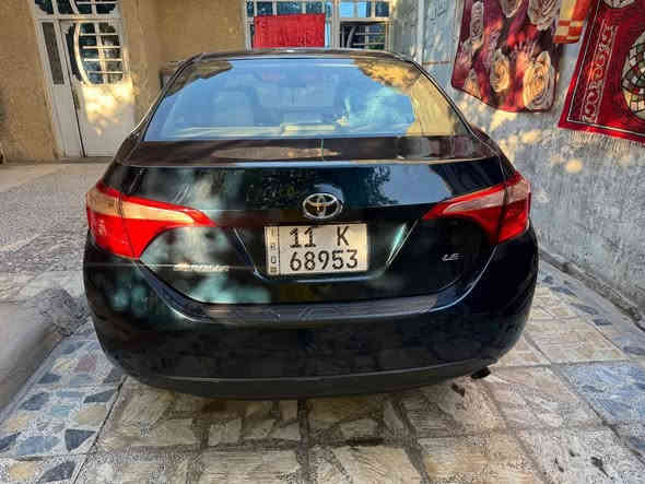 السلام عليكم للبيع كورله مديل ١٨ Le
سياره كلين بدون حادث لون نيلي كير مكينه حداديه تخم تاير كله جديد مكاني بغداد كماليه بيع او امراوس بكورله خليجي 
السعر ١٣٨ بيهه مجال بسيط 
***********
