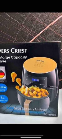 قلاية هوائية • سلفر كرست • ٨لتر