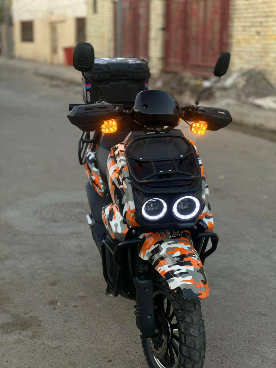 مرخصت الادمن
دراجه اباچي موديل 2026
بطاريات عدد 6  
كامله من كلشي مستخدمه شهرين
مثبت سعره 
لايت عالي ناصي زنون
كهربائيات كامله كلشي شغال بيه
سماعه داخليه بل دراحه بلاد
مواصفات الدراجه معروفه
السعر 1200 وبي مجال للشراي 
رقم تلفون  او واتساب ***********
