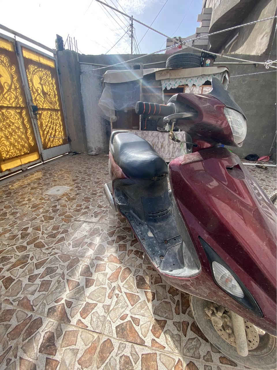 السلام عليكم دراجه فراشه للبيع بسعر 500 الف وبيها مجال او المراوس بدراجه ايراني نظيفه مكاني ابي الخصيب حمدان للتواصل رقم الهاتف *********** ابو الخصيب, البصرة
