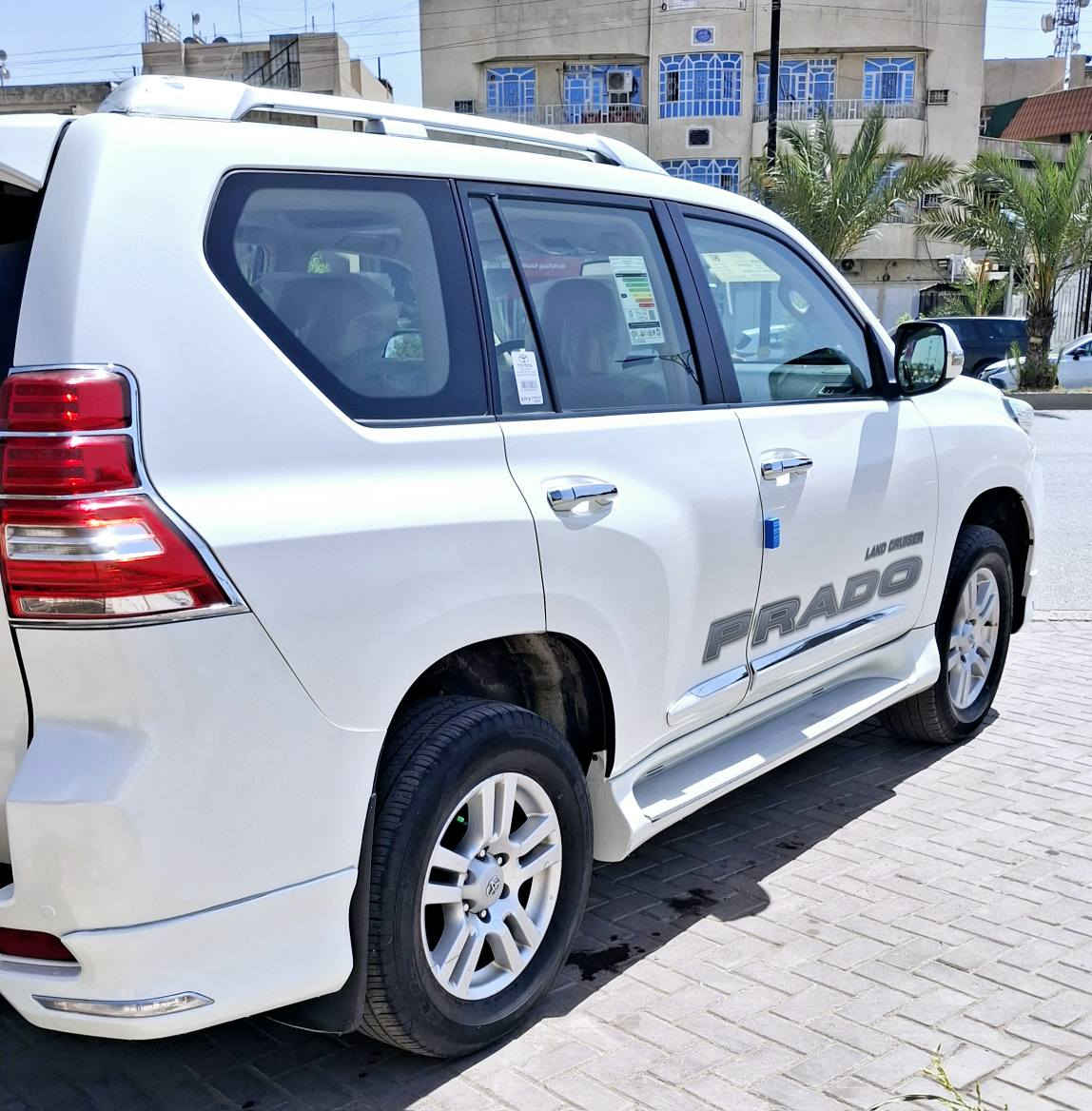 من رخصت مدير الكروب المحترم السلام عليكم تويوتا برادو  ٢٠١٠ رقم بغداد خليجي مكفوله قطره صبغ مابيهه بس الدعميات والسونر موجود  فول الفول فتحه سقف بصمه كراسي ٦  كهرباء حتى الخلفي  سبعه راكب ثلاث قطع تبريد استيرن كهرباء جكات خلفي مرايات شفط اشاره وترحيب  ثلاجه بالفرس شاشه اصليه بالسقف مسجل سيدي ٦ اقراص نضام دفلوك سبورت بعد اهواي مواصفات كير مكينه شرط مامفتوحات تخم تاير تبريد ثلج السعر    ٢٤٥   بيهه مجال الاتصال  ***********  مكان بغداد بغداد, العراق
