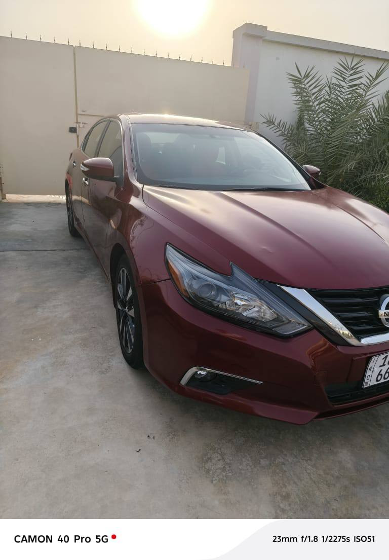 السلام عليكم
نيسان التيما موديل 2018 بسمي مشروع وطني 
كلشي موضح بل سونار مكان السيارة الكاظميه 
السعر 100ورقه ‏‪***********‬‏
