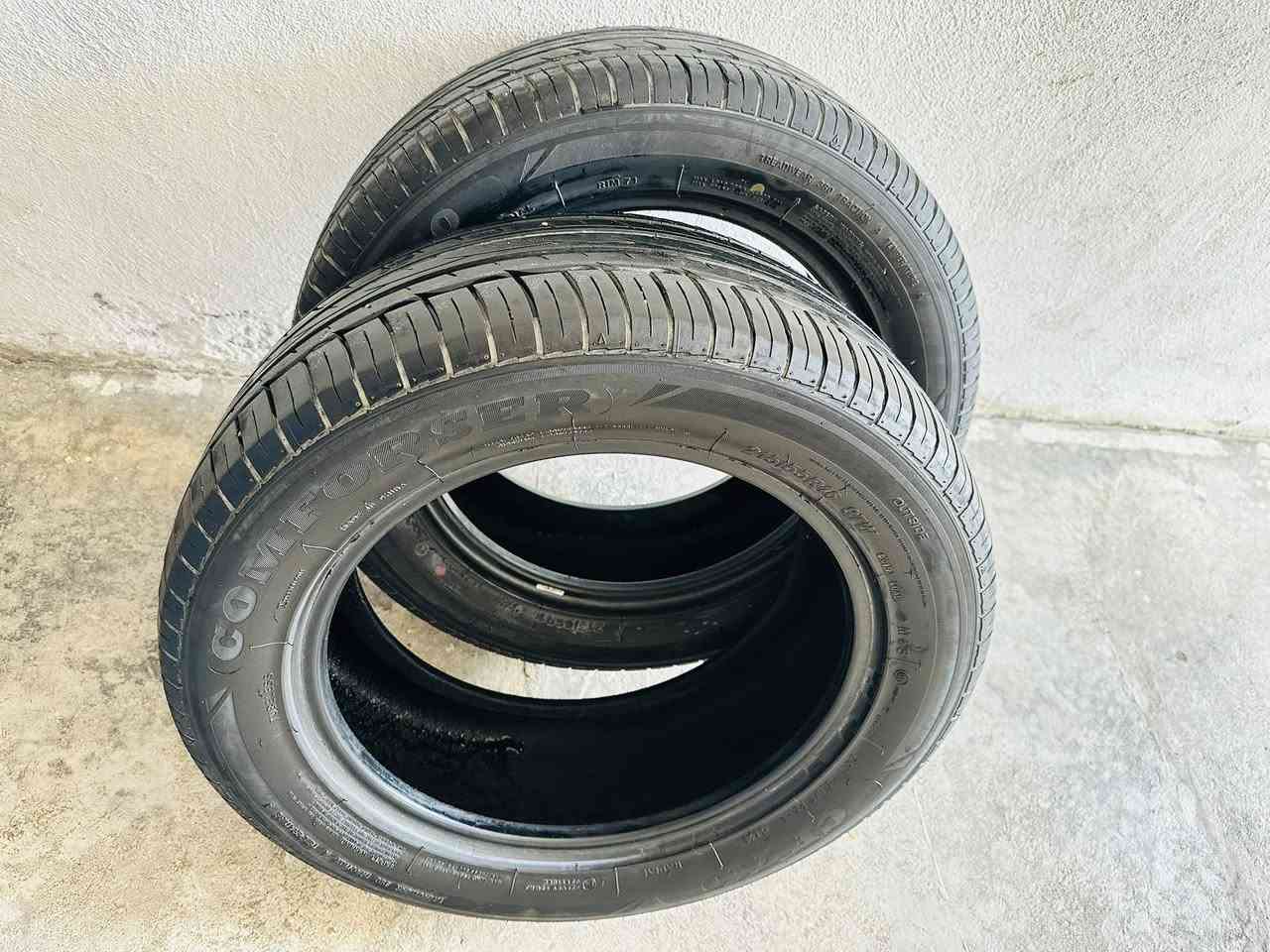 زوج تاير حجم 16.55.215 اخو الجديد نفس النقشه السعر ٥٠ الف عنوان بغداد الكرخ *********** وتساب
