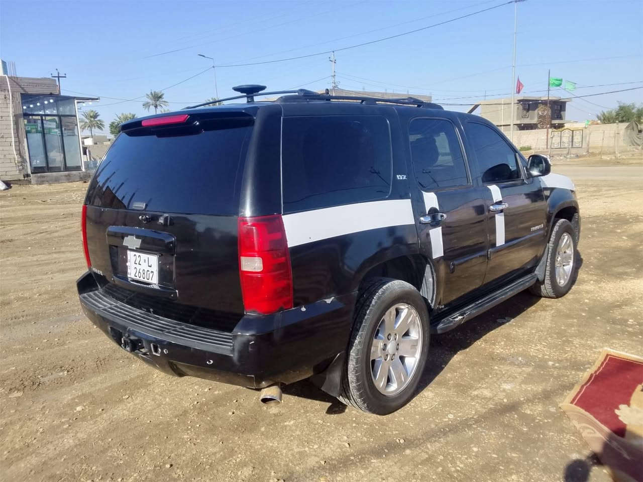 سلام عليكم البيع تاهو ادوات بيه شرحه قمار ولباقي كفاله مكين كير حدايه تبريد تخم تاير كهرباء كل كفاله سياره جاهز دخول جديد بلكاورتن عوزه بس بلويش  فول مواصافت فتح سقف سياره جاهز لاخير كشن كهرباء مكاني بابل سعر 68 وبيه مجال الشراي ***********
