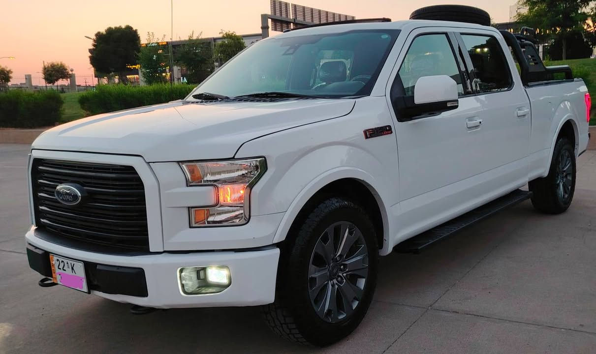 بسم الله سلام عليكم
فورد F-150 لاریات یعنی فول موديل:2016 (  انضف او ارخص بكل سوق)
مواصفات لاريات يعني فوول فول مواصفات
 

مواصفات  تشغيل عن بعد  او بيبان بصمه البدي بصمه
شاشه كبير كامره 360دوار او حساس توقف ذاتي
امرايات شفط كارباي  او امرايات ظد فول او رادار جانب
او 4*4يعني دبل اكسل  ويل تاير بلادي شركه  رابتر جبلي
 كشنات  بلادي امامي كارباي جديد بدون اي شك
كشنات تدفيه تبريد
كشنات كارباي   او كشن خزن ميمَز
تححكم بريك بانزين
اوتو ستار ستوب
بريك بصمه

كير مكينه تبريد تدفيه صدر امامي خلفي شرط طكه مابي

محرك 8تنفس طبیعی اقوا مكينه حتا هوك عنده  مرغوب

المواصفات   لايت الي ادي او دبل عدسات او رادار
بكلايت اليدي اشاير شفط   غطا بدي
تخم تاير  سياره جاهز مابي ربع مصرف

گير طياره تبريد مركزي

كود قفل  بل باب 

مثبت سرعة تحكمات استيرن
سیاره بی اربع مکان اصغار بدون دواخل بدون ارباک

  هزه فحص رقم سنوی کل جدد
رقم سنوية  كل جدد بسمي ثاني يوم حول

العنوان : اربيل 

سعر   177قفله

*********** 
واتس اب موجود احترامي للكل أربيل, العراق
