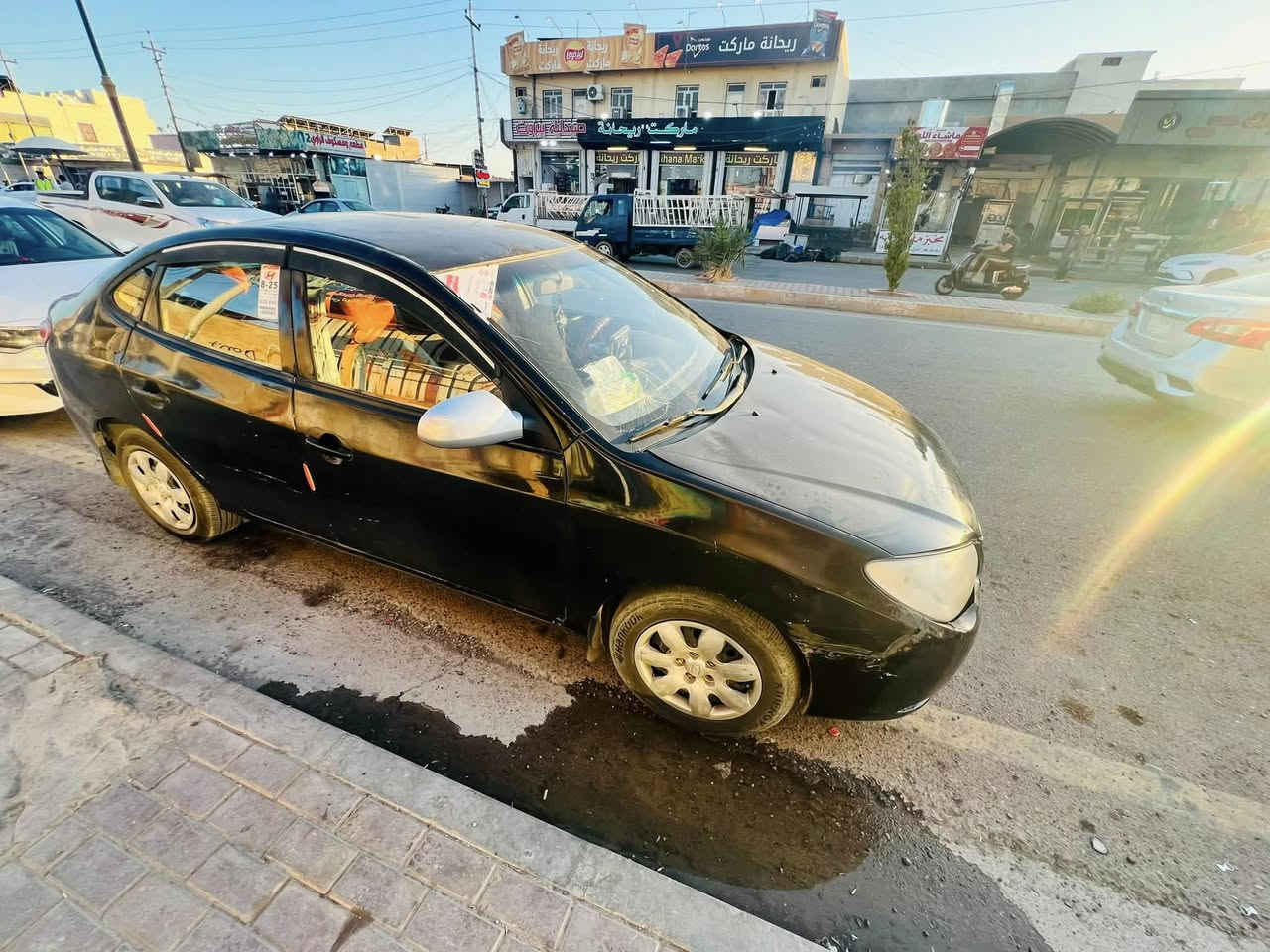 🚗 للبيع: إلنترا موديل 2010 (قفل 60 ورقة) 🚗
 النوع والموديل: هيونداي إلنترا 2010 (انتر).
 المحرك: حجم 2000 (قوة وعزم ممتاز).
 ناقل الحركة (الـگير): عادي (عصا).
 اللون: أسود ملكي.
 الشرعية والتحويل: صاحبها الشرعي موجود، والتحويل ثاني يوم مباشرة.
 الرقم: رقم كركوك.
🔹 المواصفات والوضع الحالي:
 البخاخ (الصبغ): السيارة مصبوغة عام.
 التبريد: ثلج ما شاء الله ❄️.
 الحدادية والصدور: صدر فول وجاهز وما تحتاج أي مصاريف.
 الداخلية: نظيفة جداً وبحالة ممتازة.
📍 الموقع والسعر:
 المكان: صلاح الدين - الشرقاط.


**إذا كنت صاحب هذا الإعلان وتريد حذفه لأي سبب، رجاءا أرسل رسالة إلى الدعم الفني**