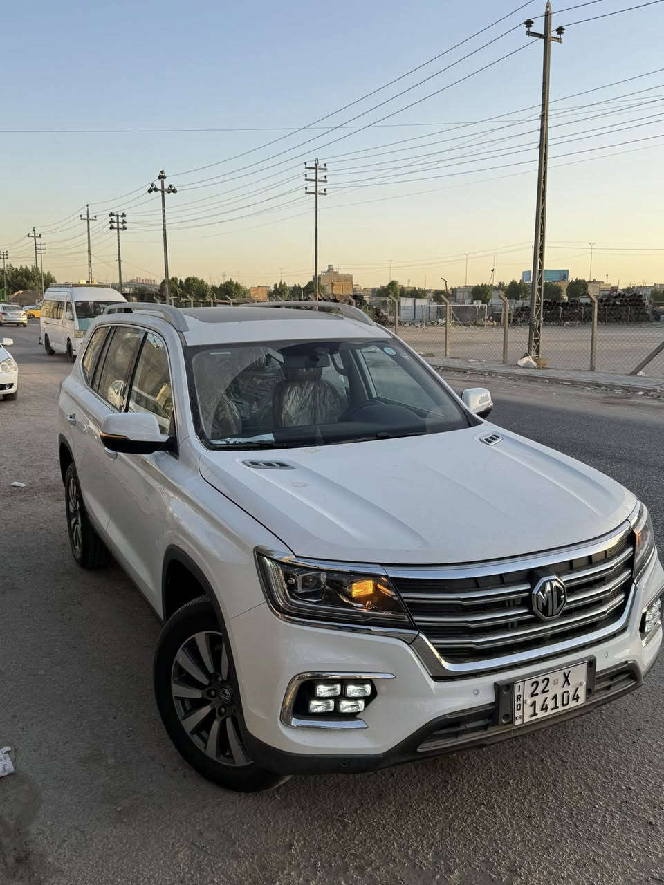 للبيع بيع سريع سريع 🔥🔥  جوه سوك MG RX8 مديل 2023 بحاله زيرو ماشيه 5000 الف فقط كفاله عامه 
فول موصفات 1/1  سبع راكب تبريد مركزي فور ويل بنرامه فول LAD زنون بصمات مري شفت محرك 2000 تيربو شرط تراي مال ياباني  دواخل بيجي وباقي موصفات معروفه سعر مناسب جوه سوك 189 ورقه 
للستفسار الاتصال ***********
