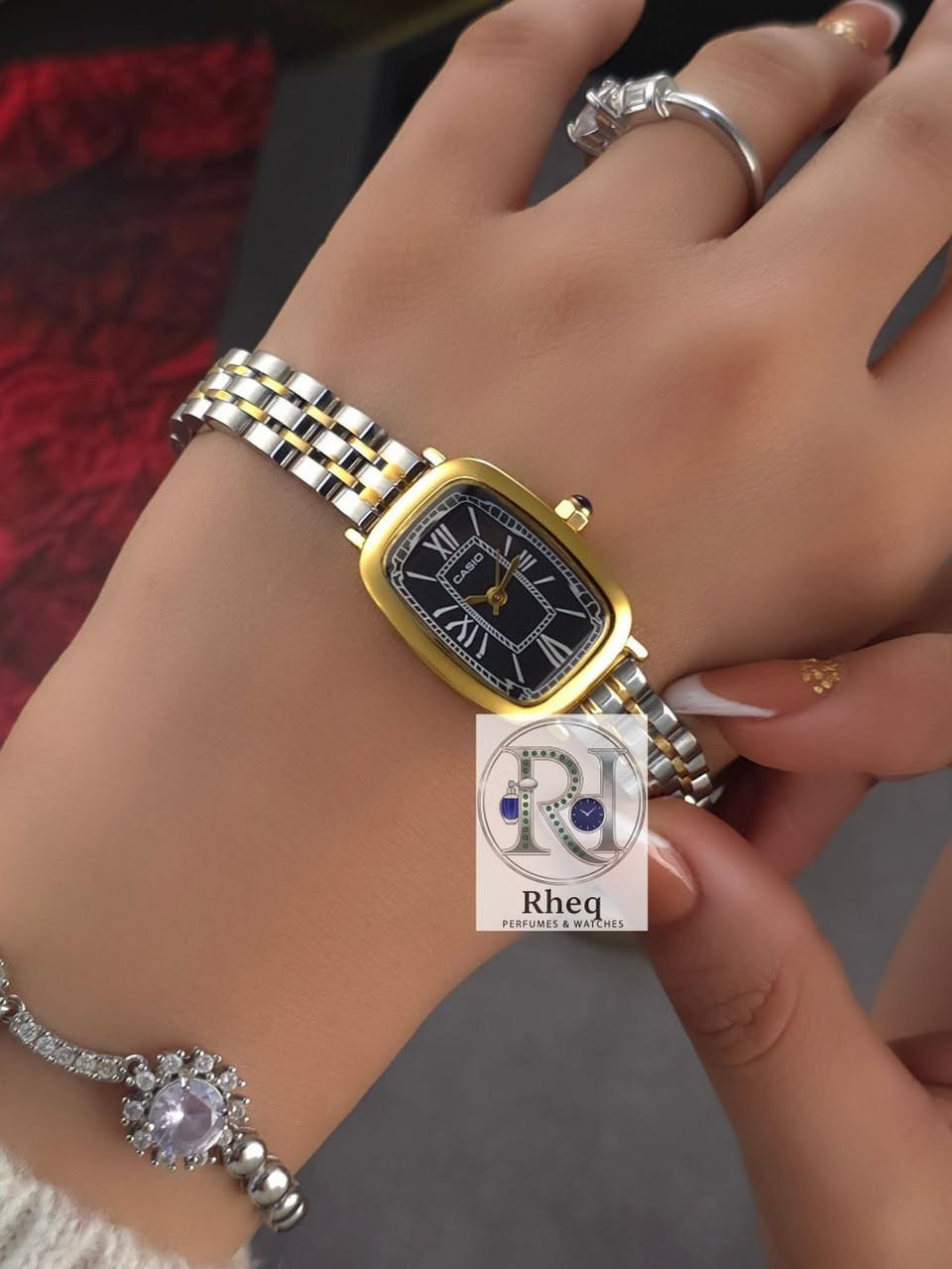 • CASIO كاسيو نسائي 🎁✨
#rheq_pw
تألقي بلمسة من الأنوثة والنعومة مع هذا التصميم الكلاسيكي الذي يجمع بين الرقة والمتانة في آن واحد. 🌸⌚
طلاء ثابت ومقاوم 💅✨
سير مريح جداً لليد 💤👌
جودة عالية وخامات فاخرة ⭐
الوزن: 48g ⚖️
القطر: 21mm 🟡
السمك: 8mm 🔵
سارعي بالحجز فالكمية محدودة جداً 🛍️✨
 #ساعة


**إذا كنت صاحب هذا الإعلان وتريد حذفه لأي سبب، رجاءا أرسل رسالة إلى الدعم الفني**