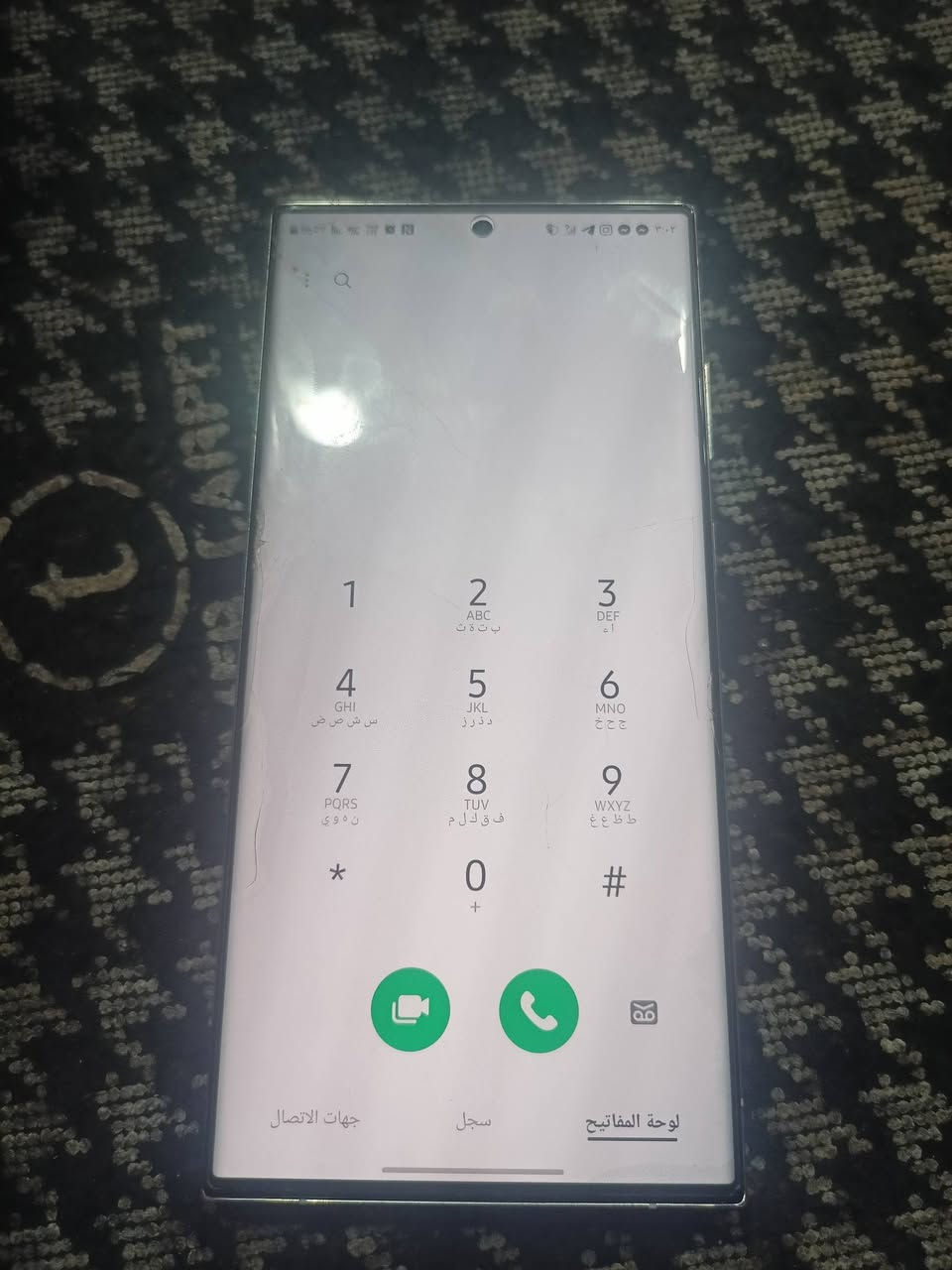 S23اوربي 
نضافه فول جهاز شرط جلخ مابي  
ذاكره ٥١٢  شريحه واحده 
عنوان ـ باب جديد شارع الفاروق 
سعر 800 بي مجال 
تواصل ***********
***********
