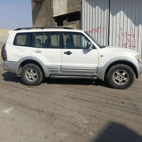 باجيرو 2002 محرك 3000 السيارة خير من الله محرك وقير بشرط تبريد ثلج 3 ق...