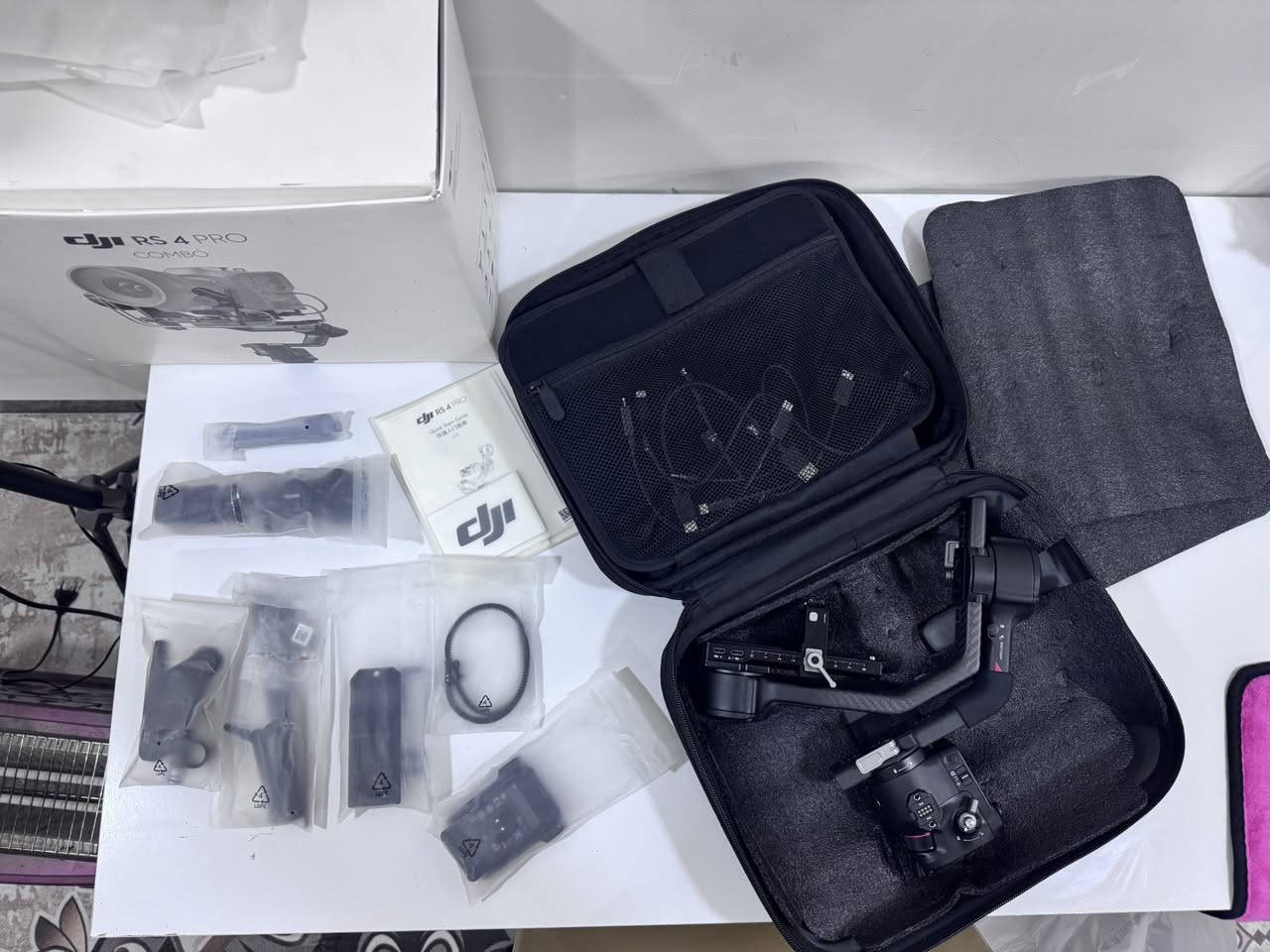 فرصة متتعوض 🔥 
رونين rs4pro combo برو كومبو 
استعمال شهر واحد مرتين فقط بطكة الجيس

سعر مليون و49 الف بس 🔥منزل من سعره 200 الف
وعدسة 85 m ثابتة سوني تلمع لمع استعمال شهرين فقط بسعر 419 الف دينار منزل من سعرهة الاصلي 120 الف 

للتواصل *********** واتساب فقط 
مكاني كربلاء
