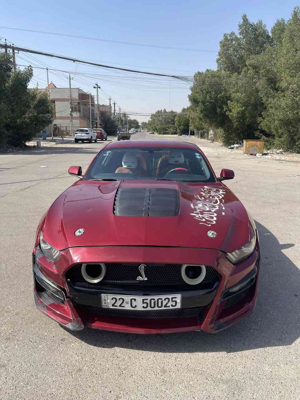 السلام عليكم من رخصه الادمن 
موستنگ v6 موديل 2017 هزه سنويه جديده تنتهي 2030
تحويل مباشر كير مكينه كفاله 
مشي السياره :79 ميل 
صبغ : 5 قطع ونص
١-عليها كت شيلبي 
٢-دبات كورسه ريمونت 
٣-برمجه الضرغام (سيفتي+ بوبكورن) موضح بالفيديو
سياره ستوك 
ويل 20
سعر:155$
رقم التواصل : ***********
ملاحضه : السياره بيها فطر بالغد
