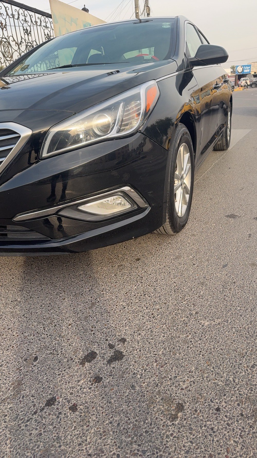 السلام عليكم سياره سوناتا 2017  دهوك هزة جديدة تريد تحويل تريد وكالة سياره وحلوه ونظيفه سياره سونر موجود سعرها  115 مكاني شارع فلسطين هذا رقمي ***********