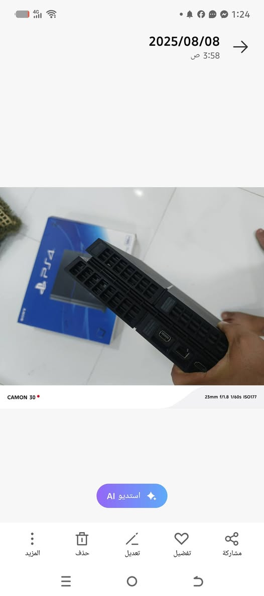 بلي فور سلم مع جوستك اصلي والعاب 40لعيه بيع او مراوس
بلي فور فات مع جوستك وياه قرص ماي كرافت و العاب من ضمن العاب فيفا 25
مكاني بصره شط العرب *********** البصرة, العراق
