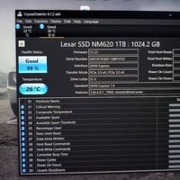 NVMe M.2 • 1 تيرا • حالة ٩٩٪