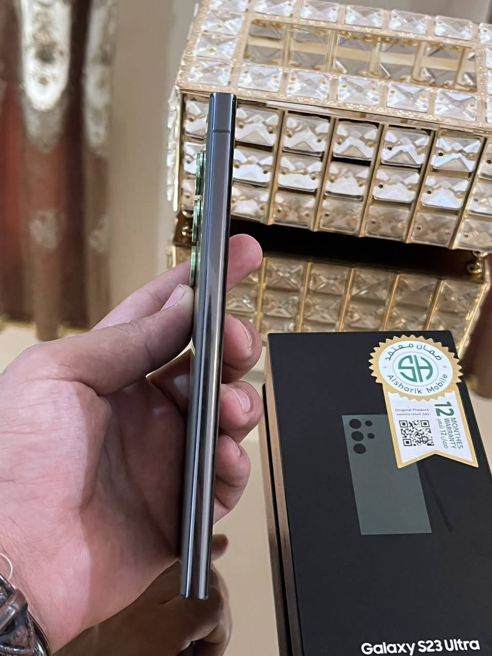 #S23الترا 
مكفول الجهاز من كلشي 
شرق اوسط 
ونظيف كلش كما موضح بلصور 
ذاكره ٢٥٦


**إذا كنت صاحب هذا الإعلان وتريد حذفه لأي سبب، رجاءا أرسل رسالة إلى الدعم الفني**