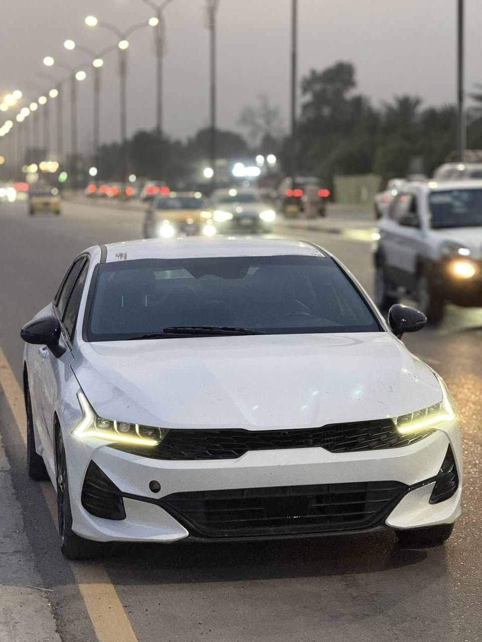 K5 2023 GT-LINE
كي فايف جي تي لاين وارد امريكي بدون رقم(فحص مؤقت)

السياره ماشيه 24 الف 

السياره بدون أرباك بدون شواصي بدون لغود 

السياره فوووول عدا الفتحه 

محرك 1600 تيربو 

حادثها موضح بالصور بابتين والجاملغ الأمامي جهه عكس السايق مبدلات وبيها خشم البنيد على كد شبر صبغ وباب السايق هم بيه صبغ على كد شبر الي صايره اسفل الباب

مكان بغداد 

157وبيها مجال

***********
