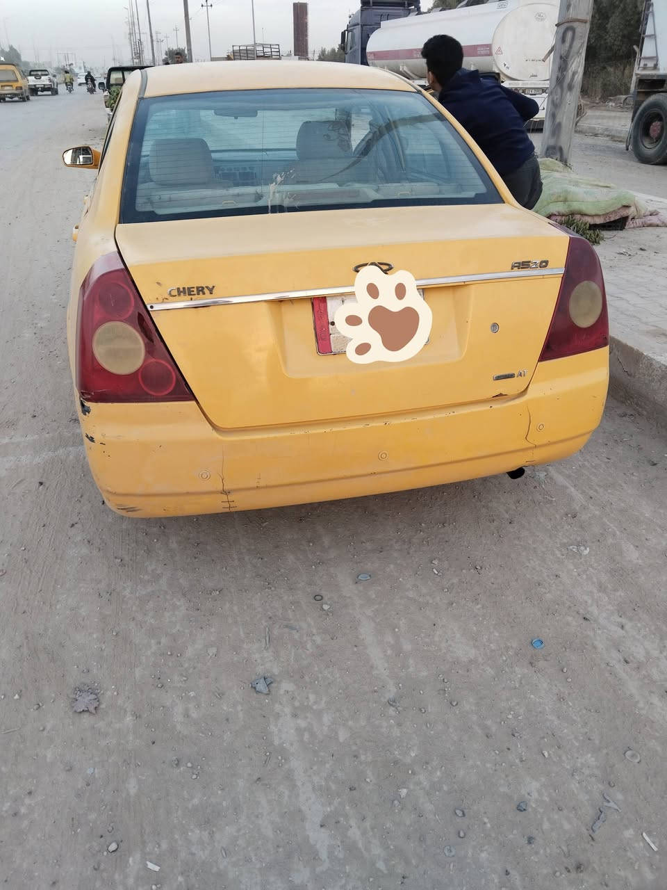 سلام عليكم.  شيري A3. م 2013 رقم قادسيه ألماني مكفوله من الضربه والصبغ والمعجون. مكينه كامري او تاماتيك   مكينه وكير حلوات   حداديه تعبانه   مكان السياره ديوانيه الإتصال ***********.  السعر 23
