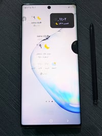 نوت 10 • سيم ما يقرا • سواد بالشاشة